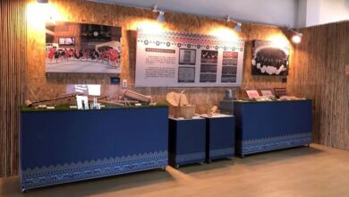 西拉雅文化特展於官田遊客中心展出。　圖：交通部觀光局西拉雅國家風景區管理處／提供