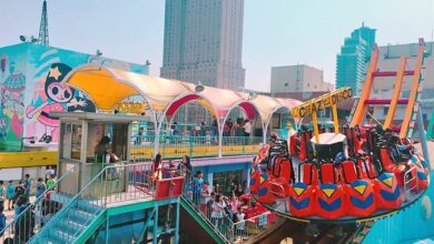 高雄大立百貨空中遊樂園，歷經37個年頭仍歷久不衰。（圖片提供/大立百貨空中樂園）