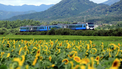搭乘愉快列車，讓旅途滿心快樂。　圖：JR東日本旅客鐵路株式會社／提供