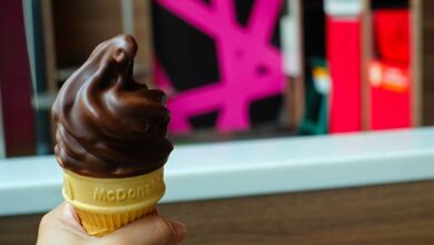 麥當勞巧克力冰心雪糕僅在特定門市販售。（圖／shutterstock）