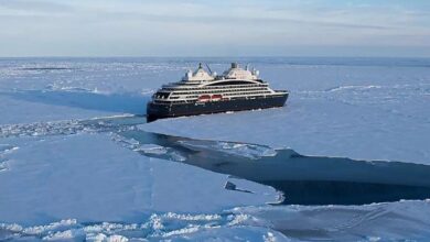 身為世界上第一艘PC2破冰級奢華探險郵輪，可航行於結冰多年的海面，超越過往破冰船規格。　圖：龐洛郵輪／提供