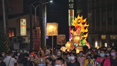 最受歡迎的開幕夜祭巡行活動。　圖：臺南市政府觀光旅遊局／提供