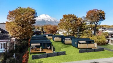 日本近年來豪華露營風潮正夯，露營車營地即將登場。　圖：ブッキングリゾート／來源