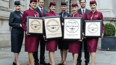 卡達航空榮獲2022 Skytrax年度最佳航空公司。　圖：卡達航空／提供