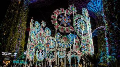 於「濱海灣花園」舉辦的「聖誕仙境」為新加坡最大的限定聖誕市集，在今年12月2日展開一個月活動。　圖：Blue Sky Events Pte Ltd／來源