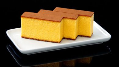 長崎蛋糕為長崎代表性的甜點，在物產展首日以400元的優惠價格限量販售。　圖：長崎縣觀光連盟／提供