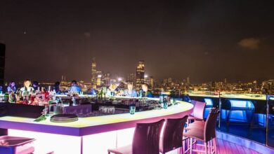 Causeway Bay_SKYE rooftop bar and restaurant。　圖：香港旅遊發展局／提供