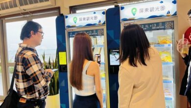 屏東觀光圈的伴手禮創新AI販售方式。　圖：大鵬灣國家風景區管理處／提供