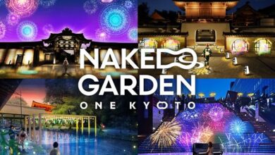 「NAKED GARDEN ONE KYOTO 2023」主打結合三個季節魅力，安排京都之旅別忘了排入行程中。　圖：NAKED, INC.／來源