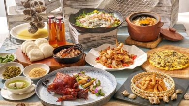 澎管處於台北福華大飯店推出「澎湖海鮮饗宴」，每桌23,800元+10%。　圖：澎管處／提供